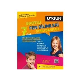 7. Sınıf Fen Bilimleri Spotlu Soru Bankası Sadık Uygun Yayınları