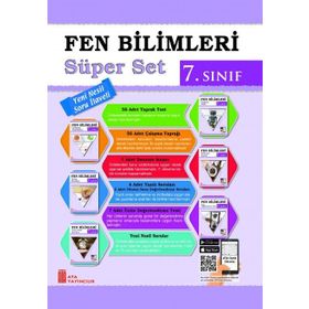 7. Sınıf Fen Bilimleri Süper Set - Ata Yayıncılık