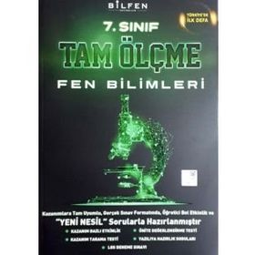 7. Sınıf Fen Bilimleri Tam Ölçme - Bilfen Yayınları