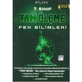 7. Sınıf Fen Bilimleri Tam Ölçme - Bilfen Yayınları