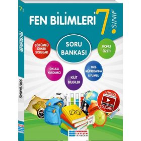 7.Sınıf Fen Bilimleri Video Çözümlü Soru Bankası Evrensel Yayınları