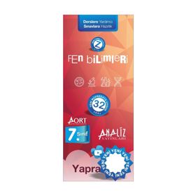 7.sınıf Fen Bilimleri Yaprak Test - Analiz Yayınları