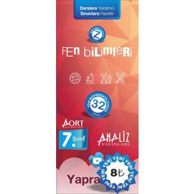 7.sınıf Fen Bilimleri Yaprak Test - Analiz Yayınları