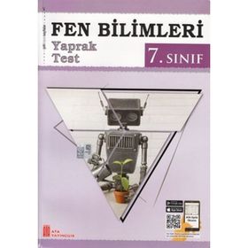 7. Sınıf Fen Bilimleri Yaprak Test Ata Yayınları