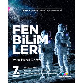 7. Sınıf Fen Bilimleri Yeni Nesil Defter-Workwin Plus Yayınları