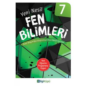 7. Sınıf Fen Bilimleri Yeni Nesil Konu Özetli Soru Bankası Bilgi Küpü Yayınları