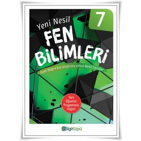 7. Sınıf Fen Bilimleri Yeni Nesil Konu Özetli Soru Bankası Bilgi Küpü Yayınları