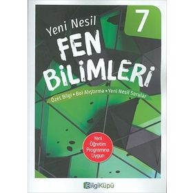 7. Sınıf Fen Bilimleri Yeni Nesil Konu Özetli Soru Bankası Bilgi Küpü Yayınları