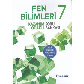 7 Sınıf Fen Kazanım Odaklı Soru Bankası Tudem Yayınları