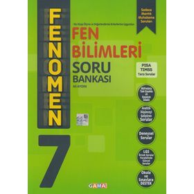 7. Sınıf Fenomen Fen Bilimleri Soru Bankası Gama Yayınları