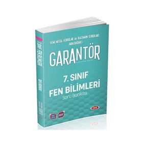 7. Sınıf Garantör Fen Bilimleri Soru Bankası Data Yayınları