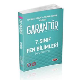 7. Sınıf Garantör Fen Bilimleri Soru Bankası Data Yayınları