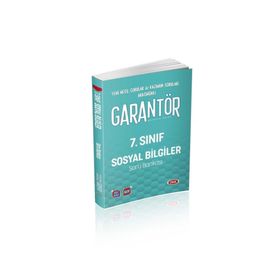 7. Sınıf Garantör Sosyal Bilgiler Soru Bankası Data Yayınları
