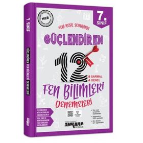 7. Sınıf Güçlendiren Fen Bilimleri 12 Deneme Sınavı Ankara Yayıncılık