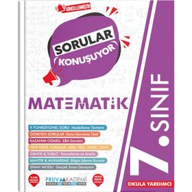 7.Sınıf Güncel Matematik Sorular Konuşuyor Soru Bankası-Pruva Akademi Yayınları