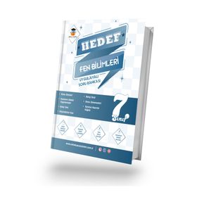 7. Sınıf Hedef Fen Bilimleri Uygulamalı Soru Bankası Zeka Küpü Yayınları