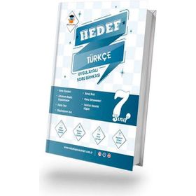 7. Sınıf Hedef Türkçe Uygulamalı Soru Bankası Zeka Küpü Yayınları