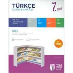 7.Sınıf İdes Türkçe Soru Bankası Teas Press Yayınları