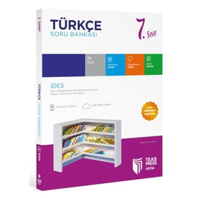 7.Sınıf İdes Türkçe Soru Bankası Teas Press Yayınları
