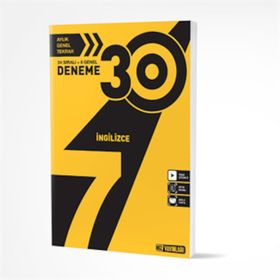 7. Sınıf İngilizce 30 Deneme - Hız Yayınları