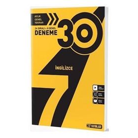 7. Sınıf İngilizce 30 Deneme - Hız Yayınları