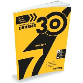 7. Sınıf İngilizce 30 Deneme - Hız Yayınları