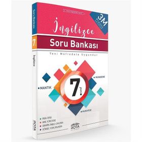 7. Sınıf İngilizce 3M Prestij Soru Bankası-Rota Yayınları