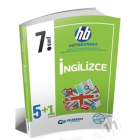 7. Sınıf İngilizce 5+1 Fasikül Gezegen-Gezegen Yayınları
