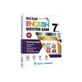 7. Sınıf İngilizce Bilgi Ölçer Soru Bankası Mutlu Yayıncılık
