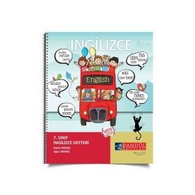 7. Sınıf İngilizce Defteri Pandül Yayınları