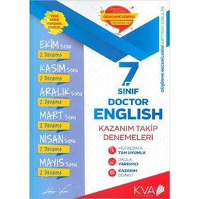 7. Sınıf İngilizce Kazanım Takip Denemeleri - kollektif