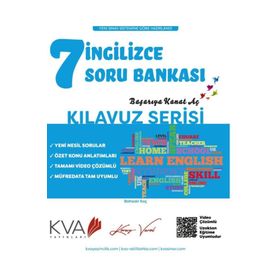 7. Sınıf İngilizce Kılavuz Serisi Soru Bankası-Kva Yayınları