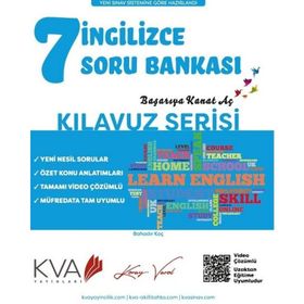 7. Sınıf İngilizce Kılavuz Serisi Soru Bankası-Kva Yayınları