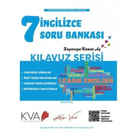 7. Sınıf İngilizce Kılavuz Serisi Soru Bankası-Kva Yayınları