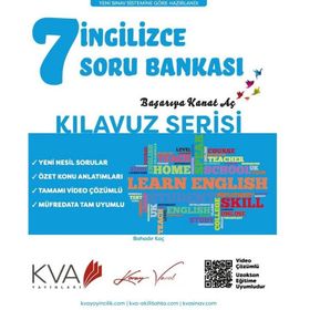 7. Sınıf İngilizce Kılavuz Serisi Soru Bankası-Kva Yayınları