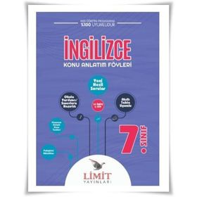 7. Sınıf İngilizce Konu Anlatım Föyleri-Limit Yayınları