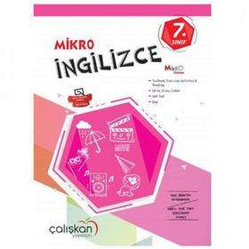7. Sınıf İngilizce Mikro Defter Çalışkan Yayınları