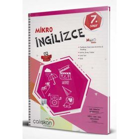 7. Sınıf İngilizce Mikro Defter Çalışkan Yayınları