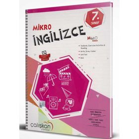 7. Sınıf İngilizce Mikro Defter Çalışkan Yayınları