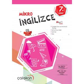 7. Sınıf İngilizce Mikro Defter Çalışkan Yayınları