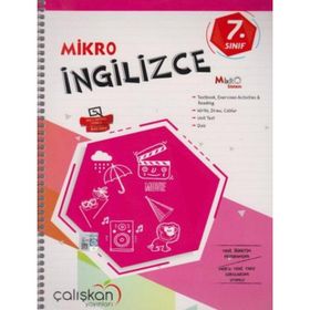 7. Sınıf İngilizce Mikro Defter Çalışkan Yayınları
