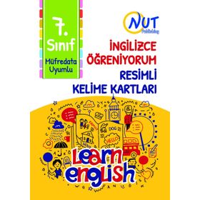 7. Sınıf İngilizce Öğreniyorum Resimli Kelime Kartları