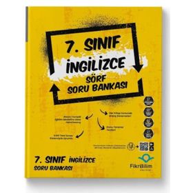 7. Sınıf İngilizce Sörf Soru Bankası-FikriBilim Yayınları