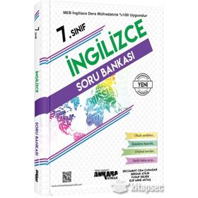 7.sınıf İngilizce Soru Bankası Ankara Yayıncılık