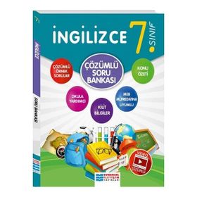 7. Sınıf İngilizce Soru Bankası Karekod Video Çözümlü - kollektif