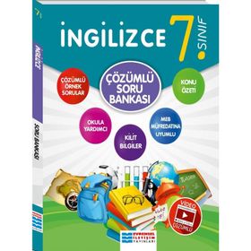 7. Sınıf İngilizce Soru Bankası Karekod Video Çözümlü - kollektif