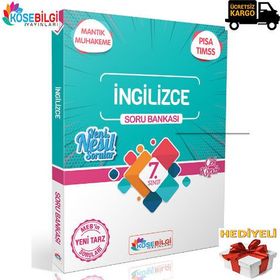 7. Sınıf İngilizce Soru Bankası Köşebilgi Yayınları