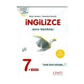 7. Sınıf İngilizce Soru Bankası - Limit yayınları Komisyon