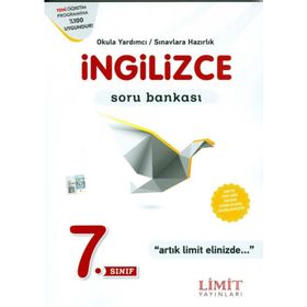 7. Sınıf İngilizce Soru Bankası - Limit yayınları Komisyon