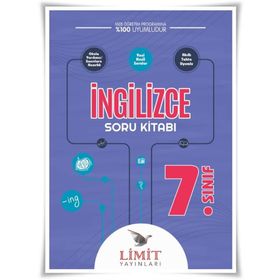 7. Sınıf İngilizce Soru Bankası - Limit Yayınları